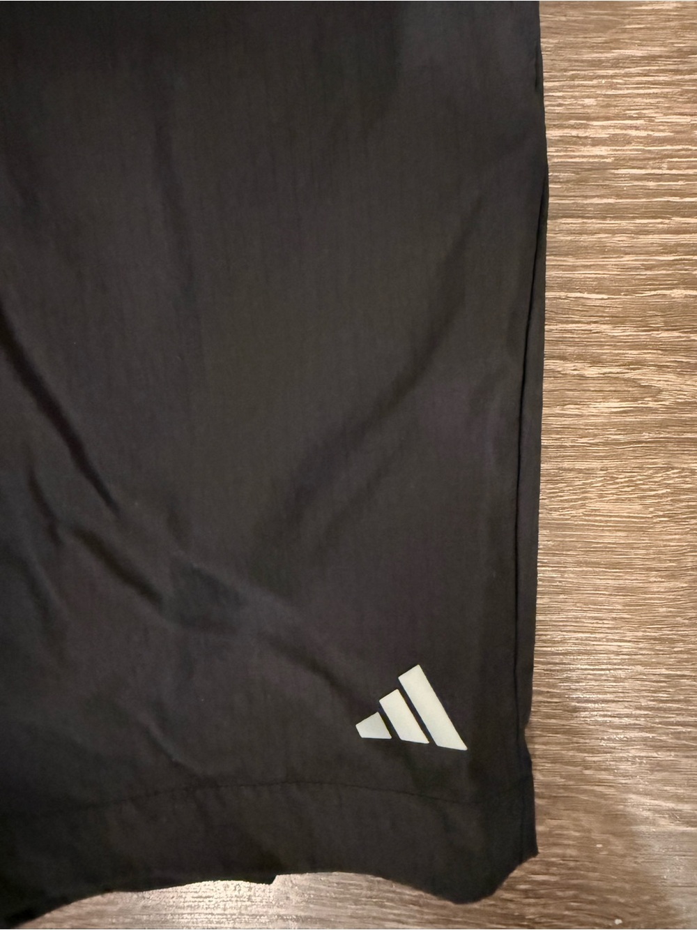 adidas Men's Black Athletic Shorts with Logo - Picture 2 of 7